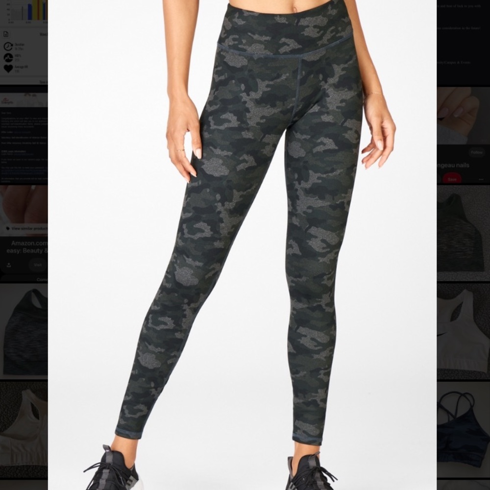 Fabletics camo leggings